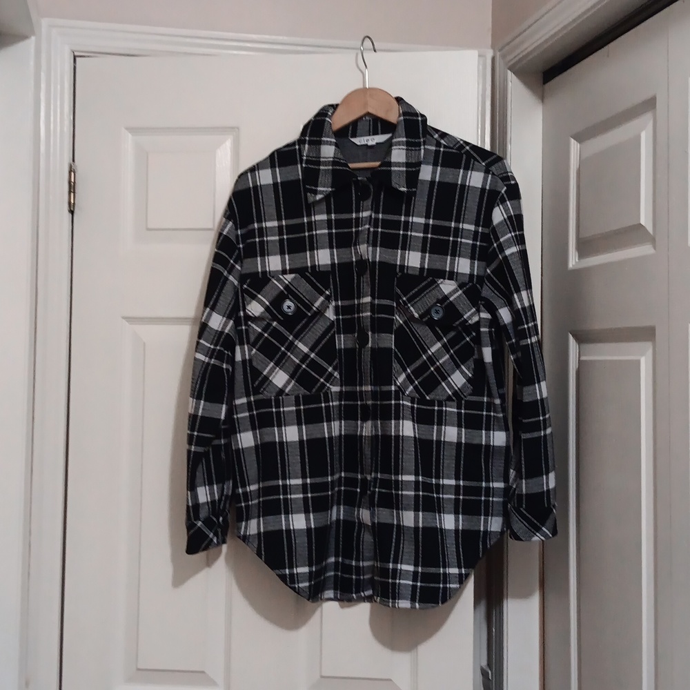 Plaid shacket